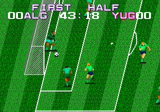 Скриншот игры Tecmo World Cup
